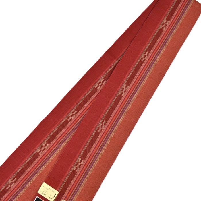 八重山ミンサー 半幅帯 こっかーら｜みんさー工芸館 | hanaito